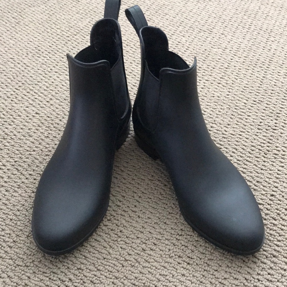 Jcrew sz 9 Chelsea matte rain boot